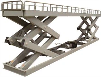 Fastur skæralyftupallur